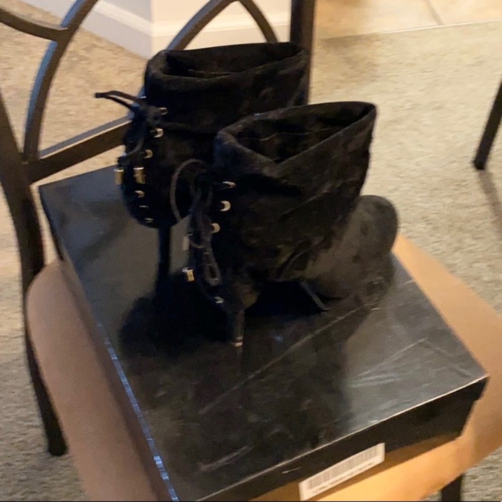 Corset Back Ankle Boot - Picture 7 of 7